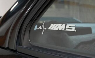 BMW M5 est dans mon graphique de décalcomanies d’autocollant de fenêtre de sang
