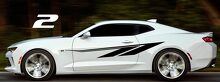 Autocollant Vinyle Personnalisé Bande Latérale Tribale pour Chevrolet Camaro_2