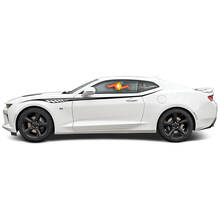 Autocollants tribaux personnalisés Décalcomanies Graphique Vinyle 2017 Rayures Camaro SS RS 2016 Z28 Chevrolet
 2
