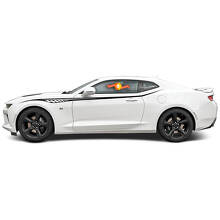 Kit de décalcomanies en vinyle avec bandes latérales tribales personnalisées pour Chevrolet Camaro 2016-2017_2