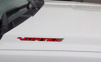 Autocollant en vinyle pour capot VORTEC : Chevrolet Silverado GMC Sierra Truck (contourné)