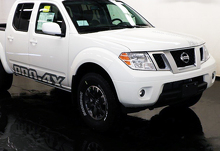 Kit de décalcomanies vinyle pour capot et côtés Pro-4X pour Nissan Frontier 2016_2