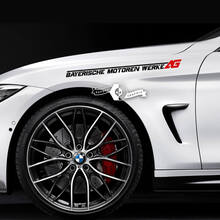 Lettrage autocollant autocollant emblème Logo vinyle Type B pour Bmw
 2