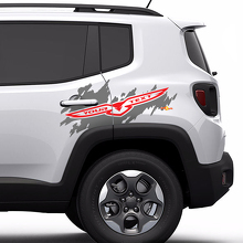 Autocollant vinyle logo Trailhawk Side Splash pour Jeep Renegade Cherokee 2