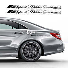 Autocollant vinyle latéral Aufrecht Melcher Grossaspach pour Mercedes-Benz CLS-Class_2