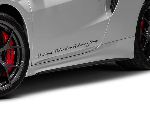 Lettrage autocollant autocollant emblème Logo vinyle pour Toyota