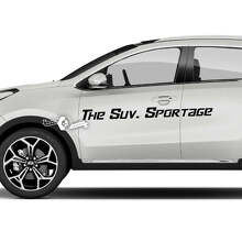 Lettrage autocollant autocollant emblème Logo vinyle pour Kia SPORTAGE
 2