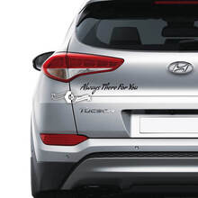 Lettrage autocollant autocollant hayon emblème Logo vinyle pour Hyundai
 3