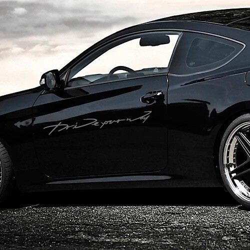 Lettrage autocollant autocollant emblème Logo vinyle pour Nissan