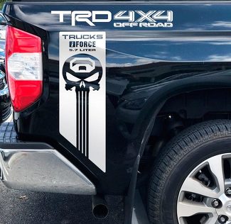 Toyota TRD hors route iForce 5,7 litres toundra camion hors route autocollant vinyle
