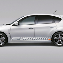 Autocollant autocollant Kit de bandes latérales pour Suba impreza hayon 2007-2012 wrx sti 09 2