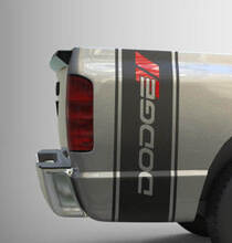 Kit d'autocollants vinyle bandes latérales arrière de marque pour Dodge Ram 1500-3500_2
