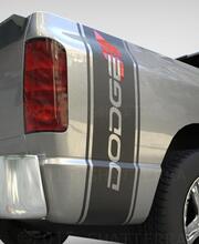Dodge Hash Ram 1500 2500 3500 TRUCK lit boîte rayure autocollant vinyle autocollant graphique 3