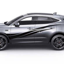 Décalcomanie de logo autocollant graphique de porte latérale Jaguar E-Pace
 3