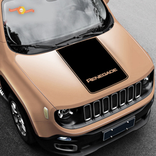 Autocollant de capot en vinyle Jeep Renegade 2015-2018 2