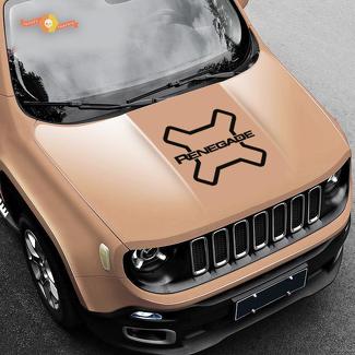 Jeep Renegade Logo graphique vinyle autocollant autocollant capot côté Camo Options