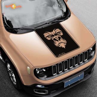 Jeep Renegade capot Yeti BigFoot graphique vinyle autocollant autocollant côté SUV