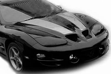 Kit d'autocollants vinyle à bandes jumelles pour capot pour Pontiac Firebird 1998-2002