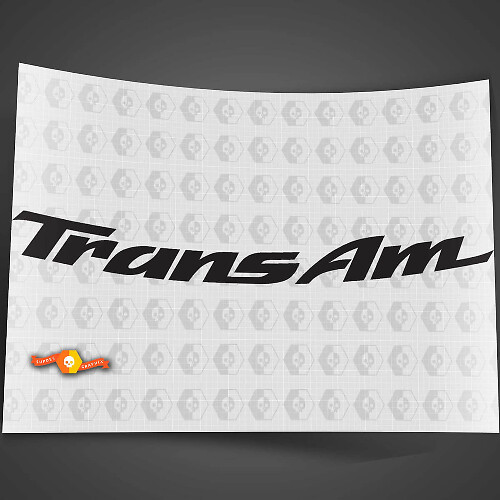 Autocollant vinyle pour pare-brise Trans Am pour Pontiac Firebird