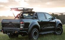 Kit graphique d'autocollant de décalcomanie de capot tout-terrain de 4 montagnes pour Ford Ranger 2