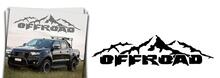 Kit graphique d'autocollant de décalcomanie de capot tout-terrain de 4 montagnes pour Ford Ranger 5