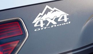 4x4 OFF ROAD Mountain Decal Sticker Emblem Racing Truck Logo Convient à: Dodge