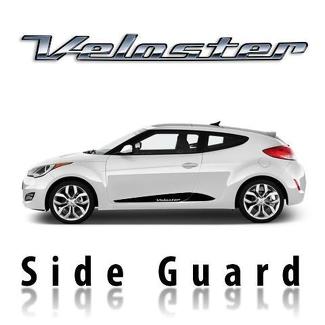 Autocollant de protection latérale prédécoupé pour Hyundai Veloster 2011 et plus
