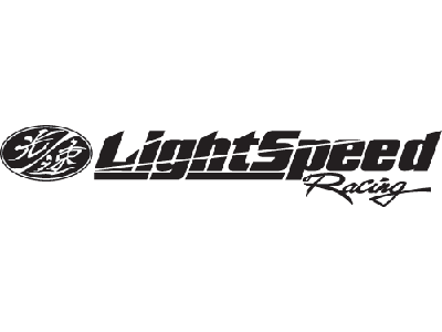 Autocollant Adhésif Vinyle Logo LightSpeed Racing Capot Porte Côté