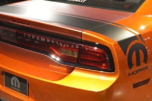 Kit de bande en vinyle pour coffre arrière pour Dodge Charger