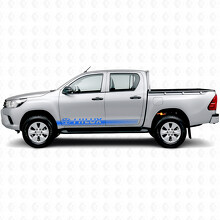 Autocollant vinyle latéral à bandes d'accent de marque pour Toyota Hilux_2