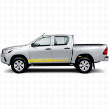 Autocollant vinyle latéral à bandes d'accent de marque pour Toyota Hilux_5