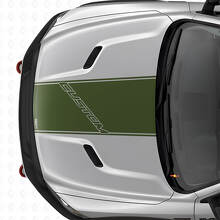 Lettrage personnalisé en relief Autocollant en vinyle pour capot Dodge Ram Rebel_3