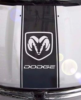 Camion vinyle autocollant course bande Dodge Ram capot logo mopar hemi Rebel Srt Srt8