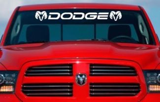 DODGE RAM pare-brise vinyle autocollant autocollant personnalisé 40