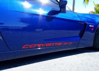 Chevy Corvette 2006- - 2020 Z06 Corvette Racing Décalques graphiques de porte latérale
