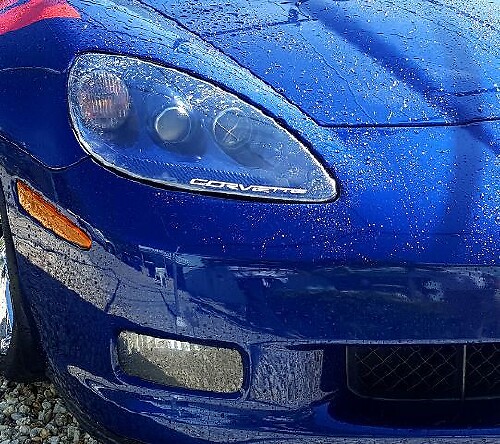Autocollants en vinyle graphique pour phares Chevrolet Corvette Z06 2006-2013