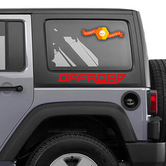 Lettrage autocollant autocollant emblème Logo vinyle hors route F Type pour Toyota Jeep Wrangler