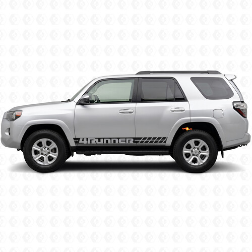 Autocollant vinyle bandes latérales bas de caisse 4Runner pour Toyota 4Runner 2010-2017