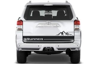 Toyota 4runner (2010-2017) Kit d'autocollants en vinyle personnalisés - hayon de montagne 4runner