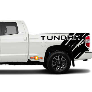 Toyota Tundra (2014-2020) Kit d'autocollants en vinyle personnalisés - Quartier de la toundra