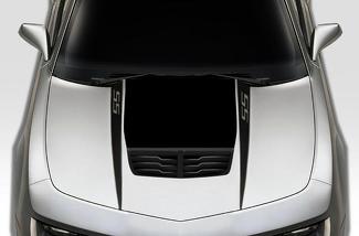 Chevrolet Camaro (2010-2015) Kit d'enveloppe de vinyle personnalisé - Ss Hood Spears