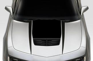 Chevrolet Camaro (2010-2015) Kit d'autocollants en vinyle personnalisés - Lances de capot