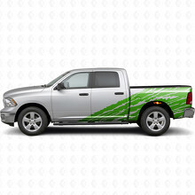 Autocollant Vinyle Latéral Style Vieilli pour Dodge Ram 2500_3