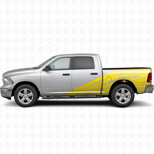 Autocollant Vinyle Latéral Style Vieilli pour Dodge Ram 2500_5