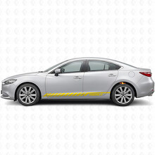 Autocollant Vinyle Latéral Bandes de Course pour Mazda Mazda6_5