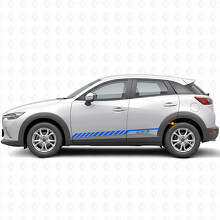 Autocollant Vinyle à Bandes de Course pour Portière Mazda CX-3_2