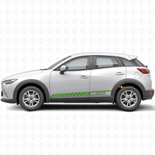 Autocollant Vinyle à Bandes de Course pour Portière Mazda CX-3_3