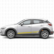 Autocollant Vinyle à Bandes de Course pour Portière Mazda CX-3_5
