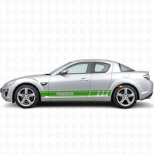 Autocollant vinyle latéral à bandes d'accent de marque pour Mazda RX-8_3