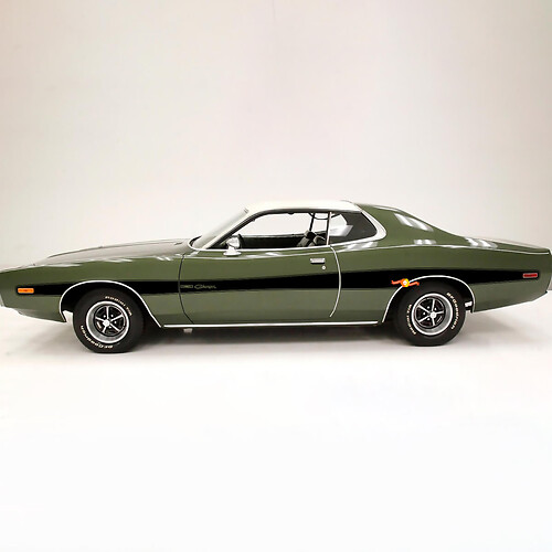 Les autocollants rétro côté rayures s'adaptent à 1973-74 Dodge Charger
